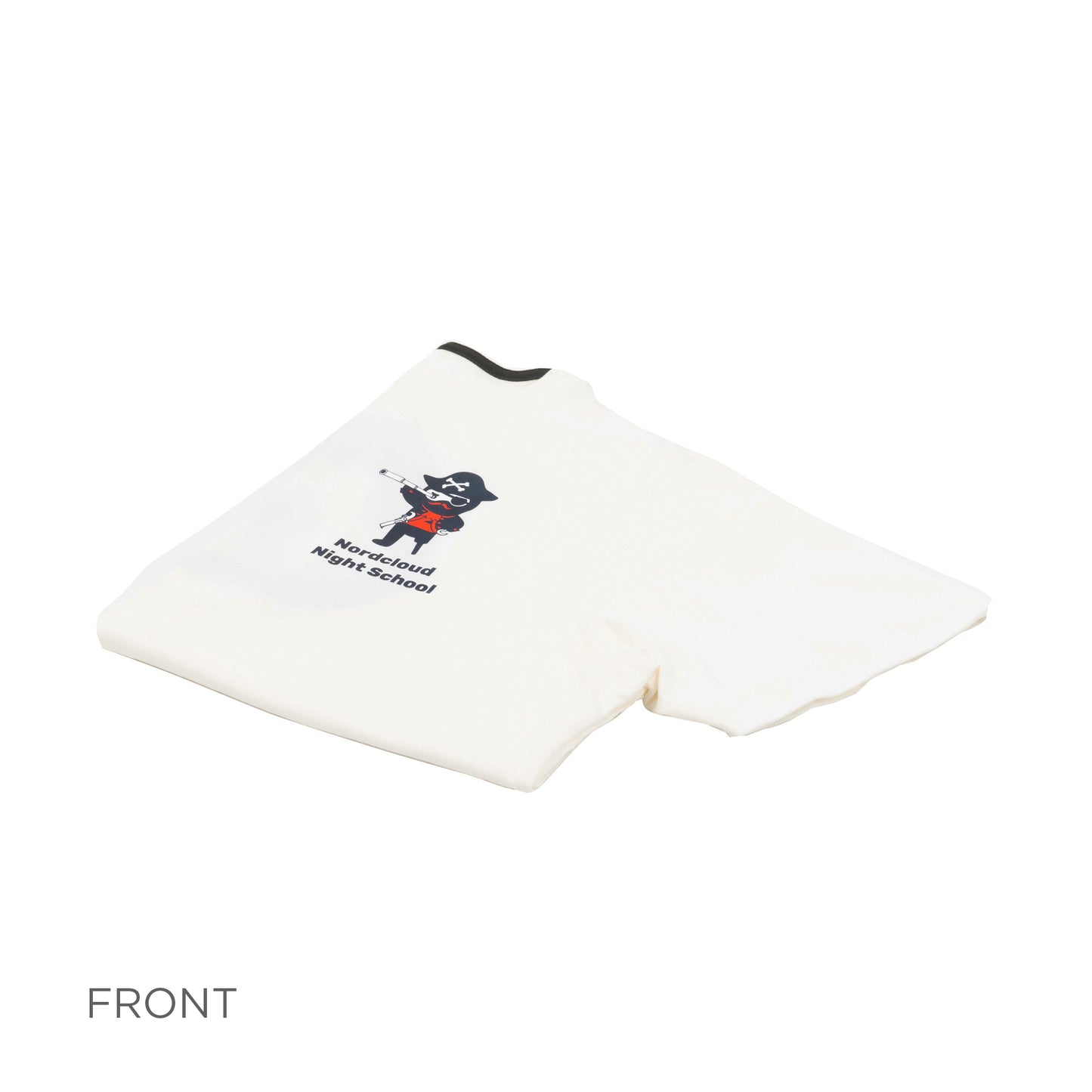 Nordcloud Night School Pirate T-Shirt - White